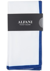 Alfani Men's Bordered Pocket Square, Created for Macy's - Black