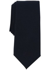 Alfani Men's Britton Solid Tie, Created for Macy's - Navy