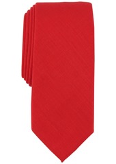 Alfani Men's Britton Solid Tie, Created for Macy's - Navy