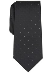 Alfani Men's Brookes Mini-Dot Tie, Created for Macy's - Hunter