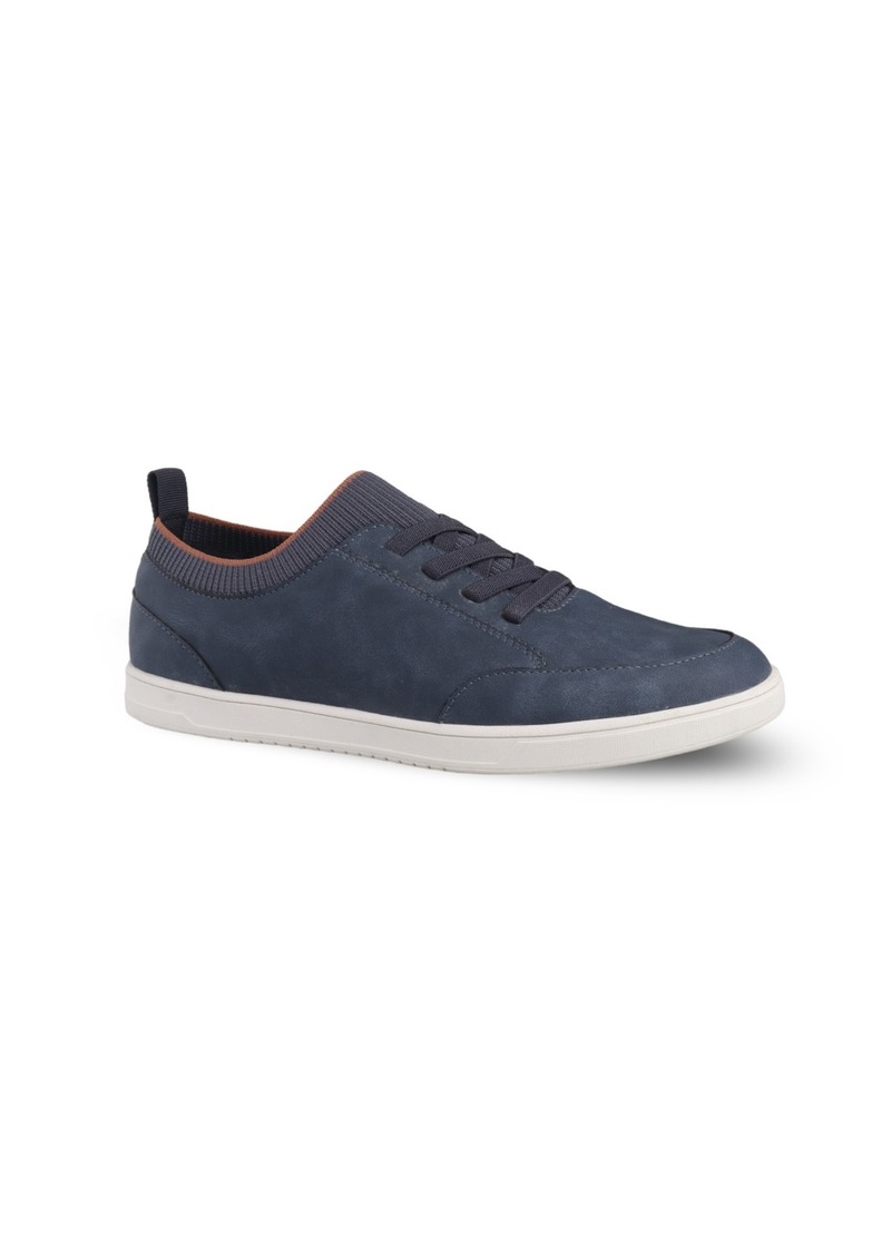 Alfani Men's Carson Low Top Sneaker, Created for Macy's - Navy