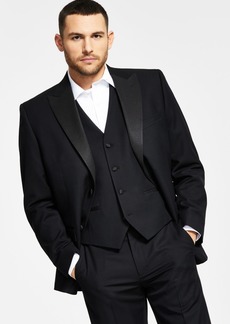Alfani Men's Classic-Fit Stretch Black Tuxedo Jacket, Created for Macy's - Black
