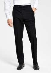 Alfani Men's Classic-Fit Stretch Black Tuxedo Pants, Created for Macy's