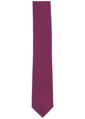 Alfani Men's Crown Solid Tie, Created for Macy's - Plum