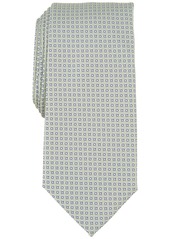 Alfani Men's Dawson Mini-Geo Tie, Created for Macy's - Denim