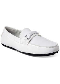 Alfani Men's Egan Driving Loafers, Created for Macy's - White