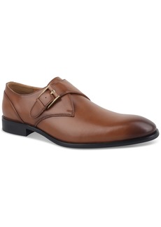 Alfani Men's Elijah Single Monk Strap Shoe, Created for Macy's - Brown