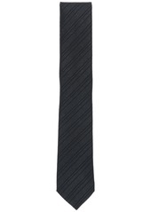 Alfani Men's Fabyan Tonal Stripe Tie, Created for Macy's - Black