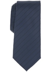 Alfani Men's Fillmore Stripe Tie, Created for Macy's - Black