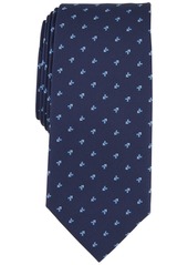 Alfani Men's Galway Slim Neat Tie, Created for Macy's - Black