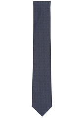 Alfani Men's Glynn Textured Tie, Created for Macy's - Charcoal