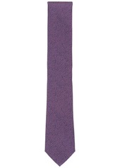 Alfani Men's Grove Abstract Dot Tie, Created for Macy's - Gold