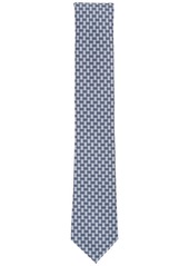 Alfani Men's Harper Dot-Pattern Tie, Created for Macy's - Burgundy