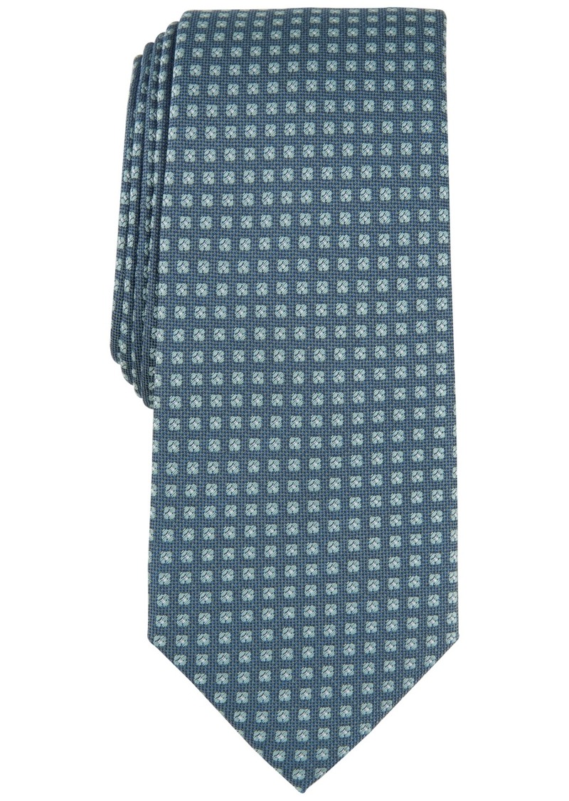 Alfani Men's Hazel Square Tie, Created for Macy's - Mint