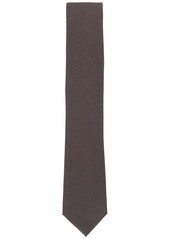 Alfani Men's Ivy Herringbone Tie, Created for Macy's - Brown