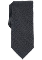 Alfani Men's Kenmore Geo-Pattern Tie, Created for Macy's - Teal