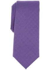 Alfani Men's Kenmore Geo-Pattern Tie, Created for Macy's - Teal