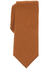 Alfani Men's Kenmore Geo-Pattern Tie, Created for Macy's - Teal