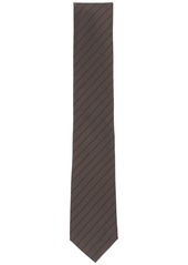 Alfani Men's Kent Stripe Tie, Created for Macy's - Brown