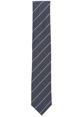 Alfani Men's Knighton Stripe Tie, Created for Macy's - Taupe