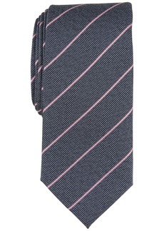 Alfani Men's Knighton Stripe Tie, Created for Macy's - Pink
