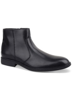 Alfani Men's Liam Side-Zip Boots, Created for Macy's - Black