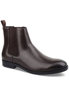 Alfani Men's Luka 2 Pull-On Chelsea Boots, Created for Macy's - Brown