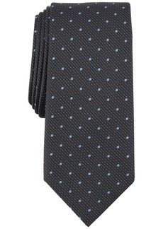 Alfani Men's Marshall Dot Tie, Created for Macy's - Black