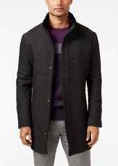 Alfani Men's Mock Collar Textured Top Coat, Created for Macy's
