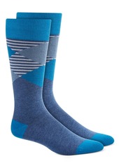 Alfani Men's Oversized Striped Argyle Socks, Created for Macy's