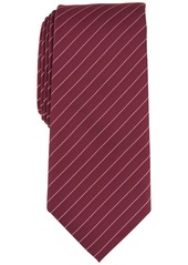 Alfani Men's Ozark Stripe Tie, Created for Macy's - Burgundy