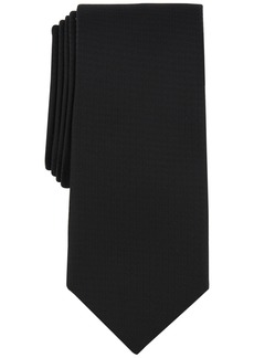 Alfani Men's Piermont Solid Tie, Created for Macy's - Black