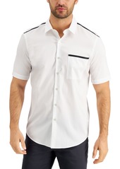 Alfani Men's Piped Tech Shirt, Created for Macy's
