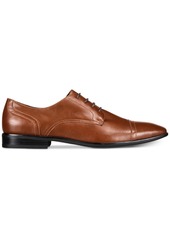 Alfani Men's Quincy Cap-Toe Lace-Up Shoes, Created for Macy's - Tan