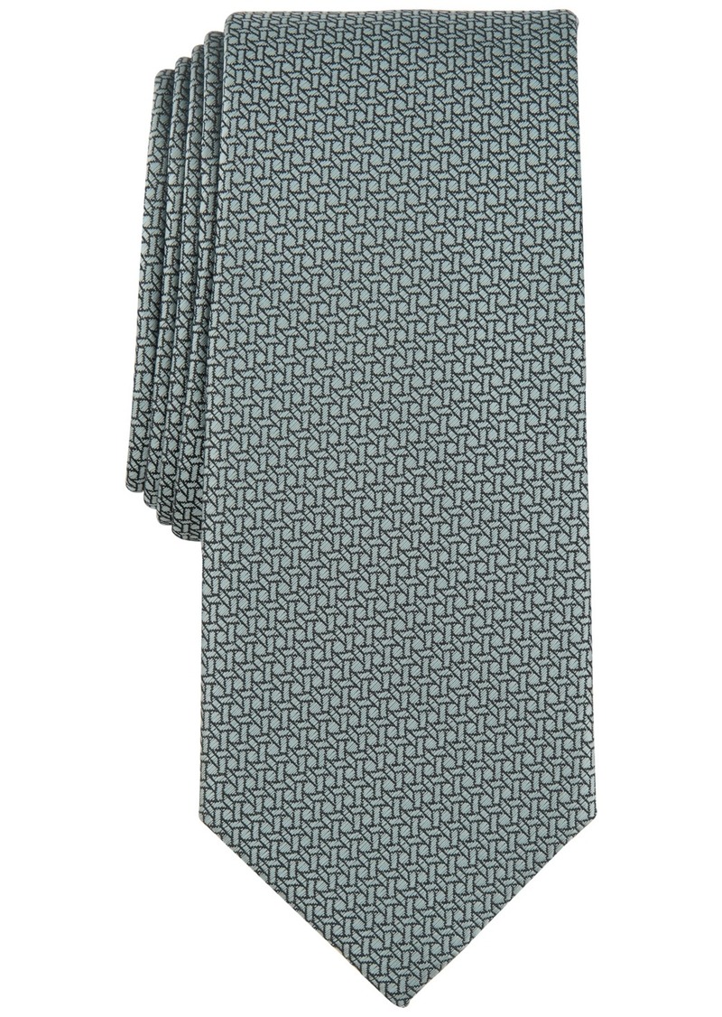 Alfani Men's Renoux Slim Tie, Created for Macy's - Mint