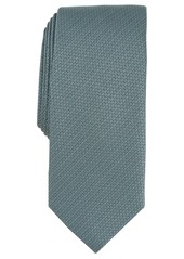 Alfani Men's Sawyer Textured Tie, Created for Macy's - Taupe