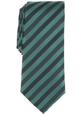 Alfani Men's Seth Stripe Tie, Created for Macy's - Green