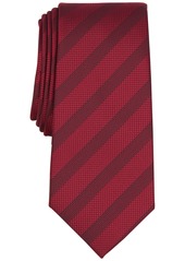 Alfani Men's Sidney Stripe Tie, Created for Macy's - Plum