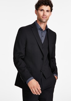 Alfani Men's Slim-Fit Stretch Solid Suit Jacket, Created for Macy's - Black