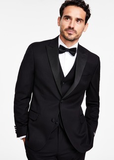 Alfani Men's Slim-Fit Tuxedo Jackets, Created for Macy's - Black