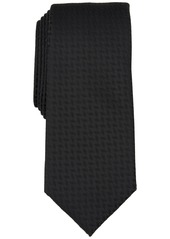 Alfani Men's Slim Geo Neat Tie, Created for Macy's - Black