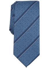 Alfani Men's Slim Stripe Tie, Created for Macy's - Dusty Pink