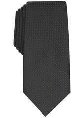 Alfani Men's Slim Textured Tie, Created for Macy's - Purple