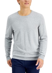 Alfani Men's Solid Crewneck Sweater, Created for Macy's
