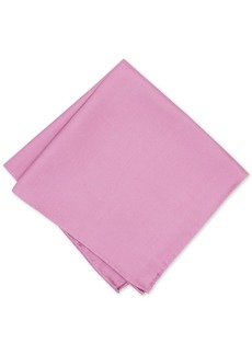 Alfani Men's Solid Pocket Square, Created for Macy's - Pale Pink