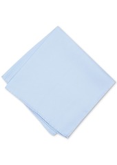 Alfani Men's Solid Pocket Square, Created for Macy's - Lt Blue