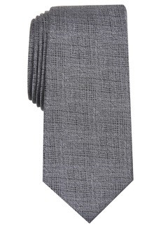 Alfani Men's Solid Slim Tie, Created for Macy's - Black
