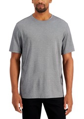 Alfani Men's Solid Supima Blend Crewneck T-Shirt, Created for Macy's - White Pure