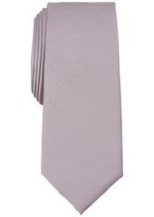Alfani Men's Solid Texture Slim Tie, Created for Macy's - Lt Pink