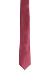 Alfani Men's Solid Texture Slim Tie, Created for Macy's - Fuschia